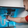 Plumber at work, Alori app for plumbing